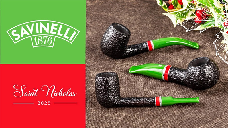 Vánoční dýmky Savinelli St Nicholas